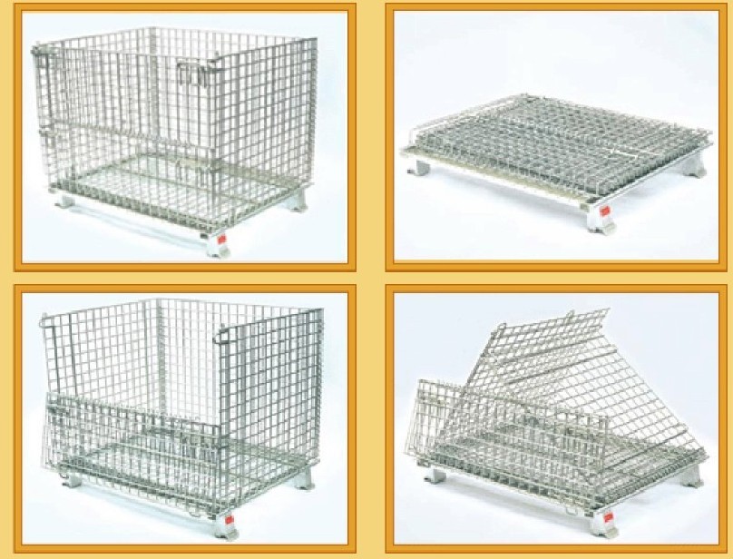 Rolling Storage Cages (YRDC3) Buy Wire mesh cages for supermarket